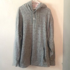 🏷 Adidas Mens Grey Hoodie Sweater XLT